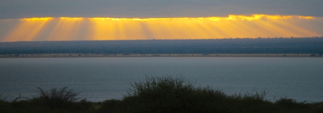 Dawn on Lake Burunge
